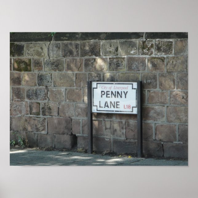 Poster - Penny Lane (Front)