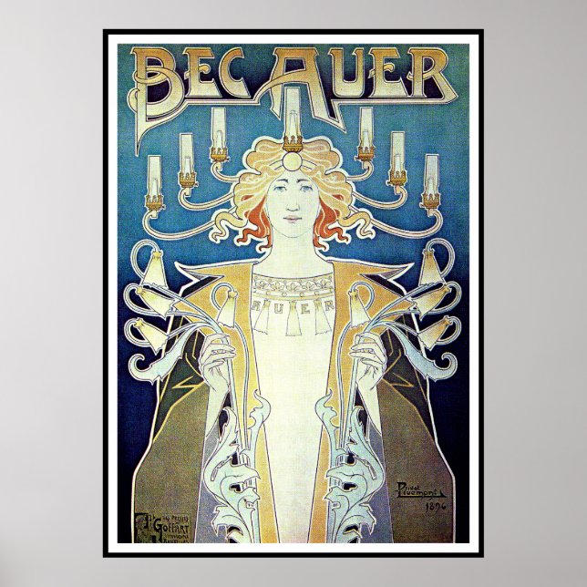 Poster/Print: Art Nouveau - Privat Livemont Poster (Front)