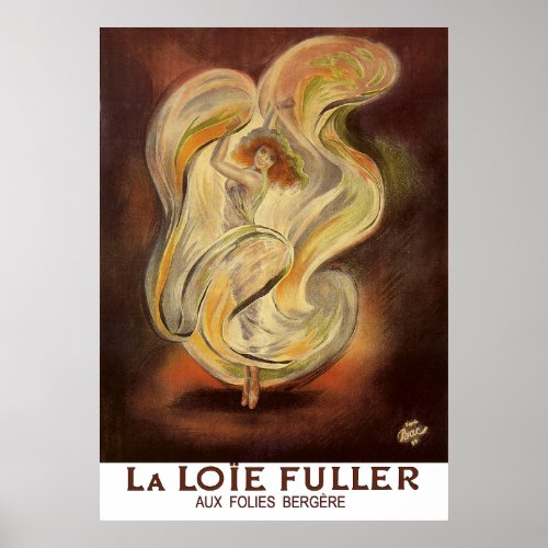 Poster Print Folies Bergere La Loie Fuller