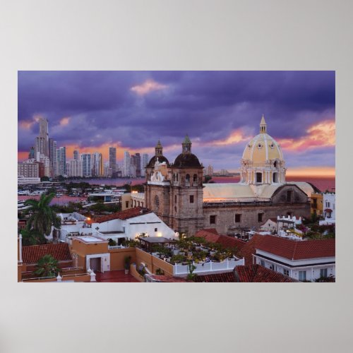 Poster print of Cartagena Colombia