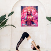 Poster Print orDigital Download Goddess Lakshmi