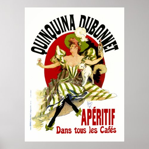 PosterPrint Quinquina Dubonnet  _ Jules Cheret Poster