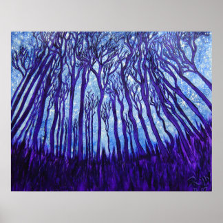 Poster Print - Stardust Forest