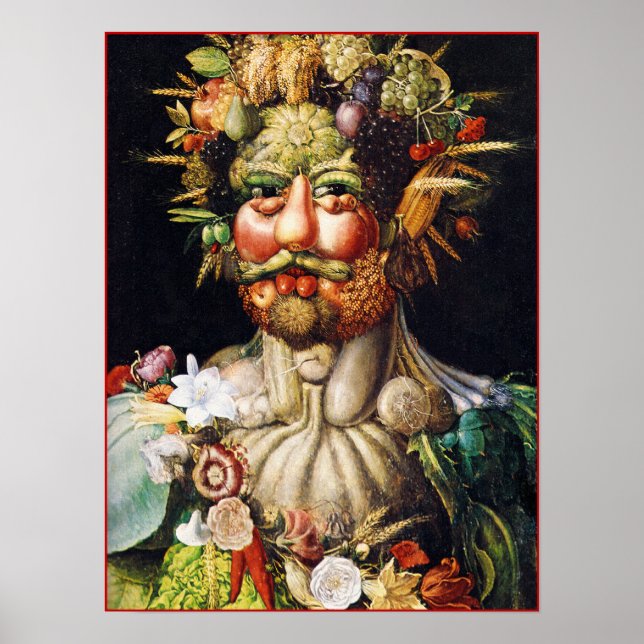 Poster/Print: Vertumnus (Portrait of Rudolf II) Poster (Front)