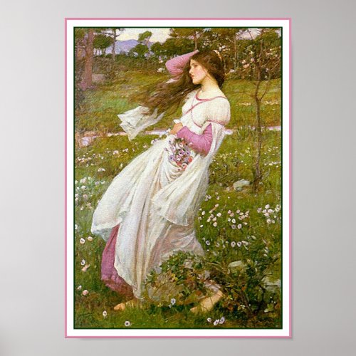PosterPrint Windflowers _ by John Waterhouse Poster