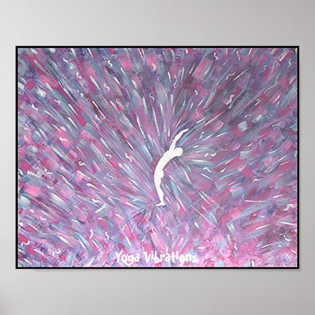 Poster Print -Yoga Vibrations (Front)