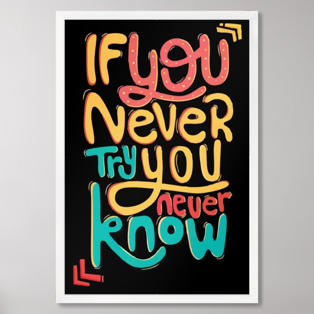 Poster Quote (Framed Front)