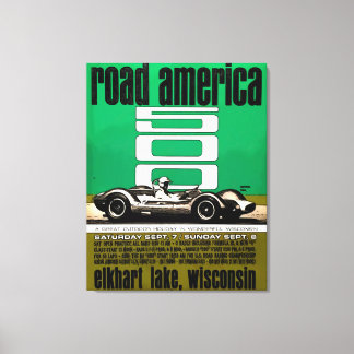 Poster -Road America 500, Canvas Print