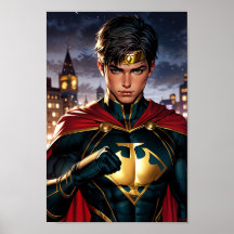 Poster ( Robin The Golden Knight )