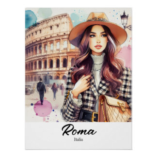 Póster Roma Poster