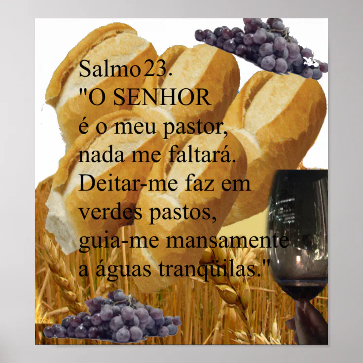 Salmo 23 - Pastor - Posters and Art Prints