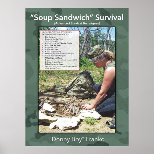 Poster Sandwich Soup