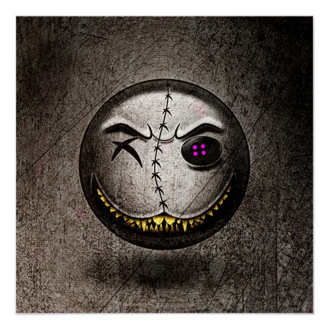 Poster Scarmoji Vintage (Front)