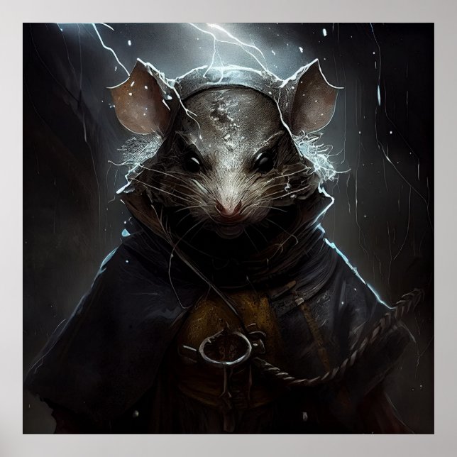 Poster sewer rat (Front)