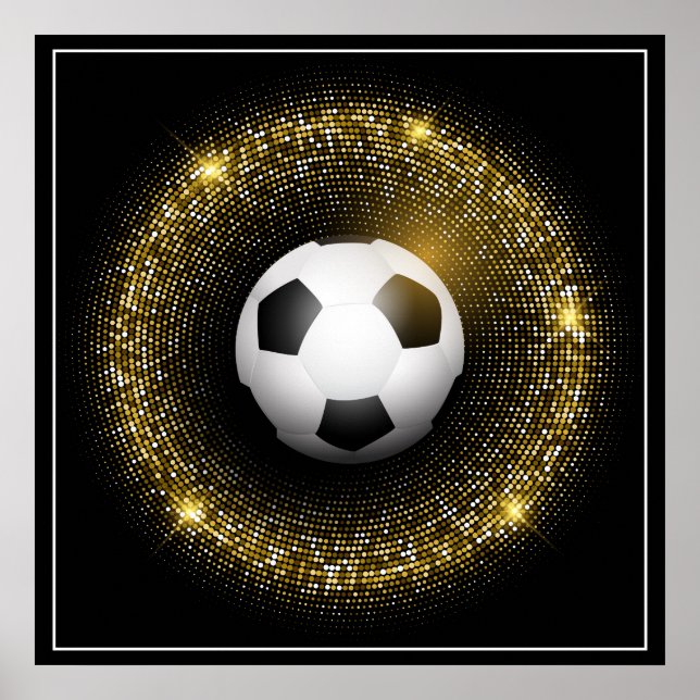 Poster-Soccer  24" x 24" Poster (Front)