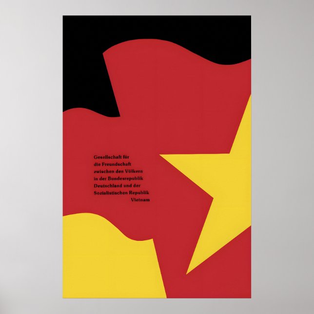 Poster Society for the friendship between the (Front)