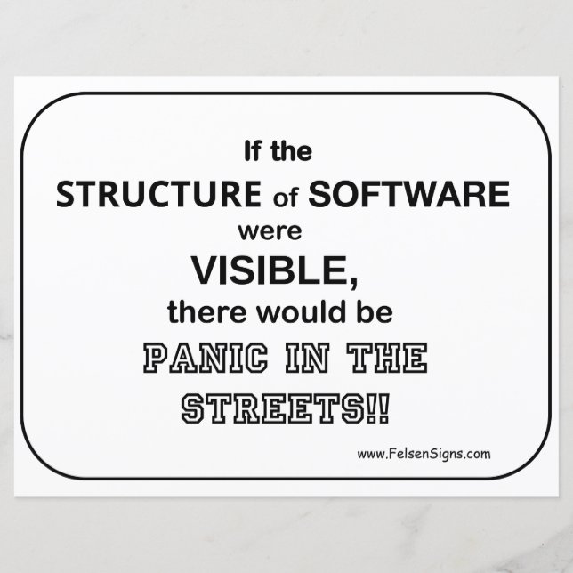 Poster - Software / Panic (Front)