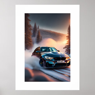 Poster Sports Car