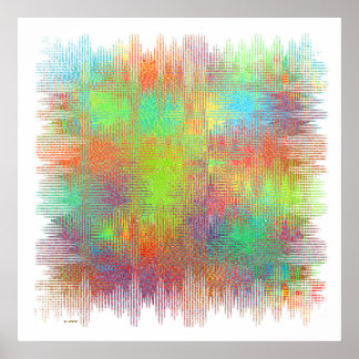 Poster square abstract