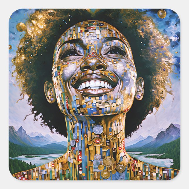 Poster Square Sticker (Front)