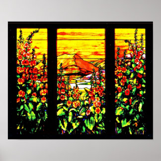 Poster-Stained Glass-Louis Tiffany 118 Poster