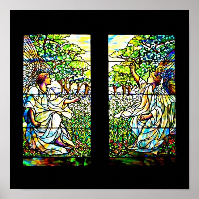 Poster-Stained Glass-Tiffany 13 Poster (Front)