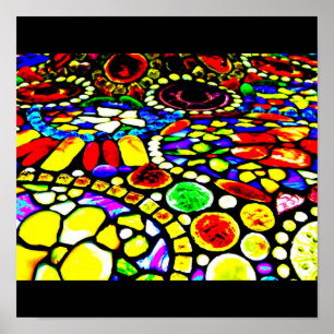 Poster-Stained Glass-Tiffany 26 Poster