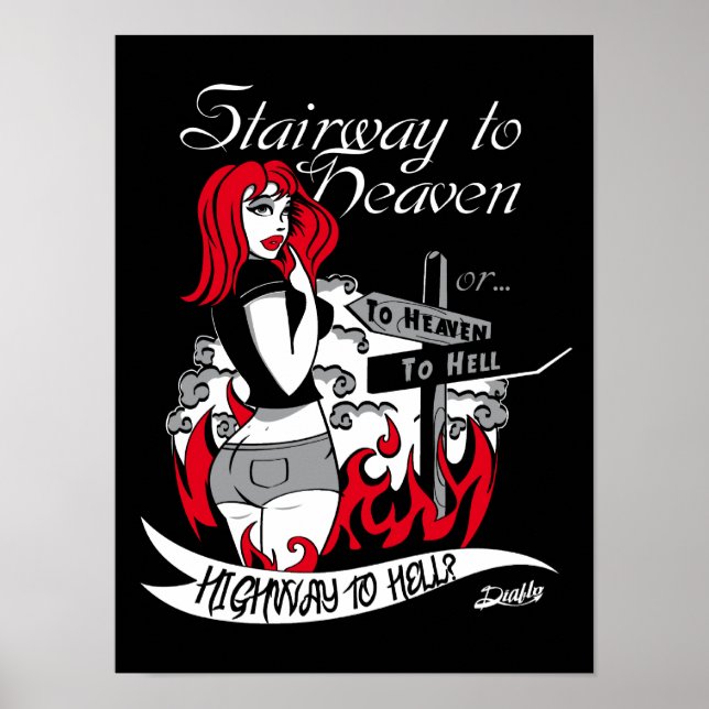 poster  staIrway to hell fondo (Front)