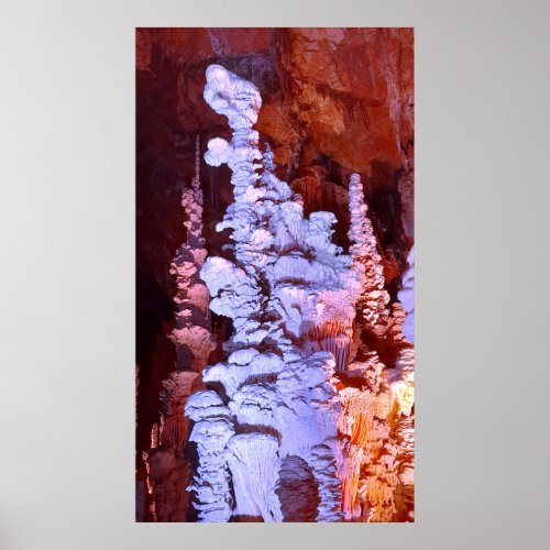 PosterStalagmite grotte de lAven Armand Poster