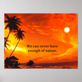 Poster Sunset