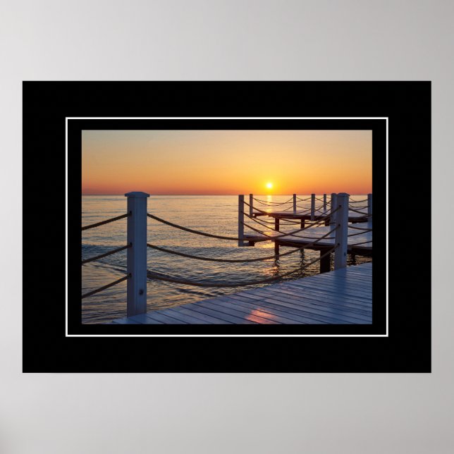 Poster Sunset Scene (Front)