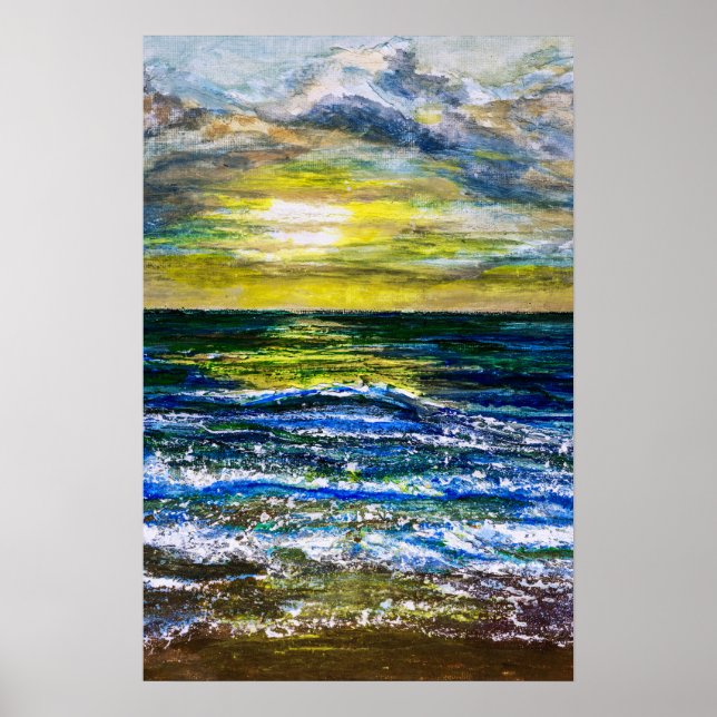 Poster - Sunset Seaside Moods (Front)