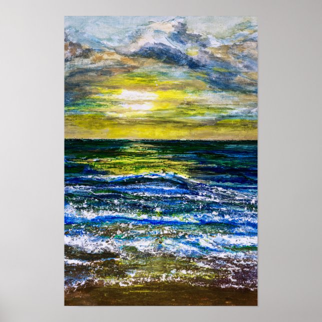 Poster - Sunset Seaside Moods (Front)