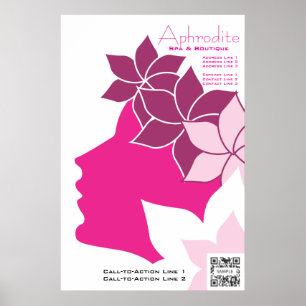 Poster Template Aphrodite Spa & Boutique