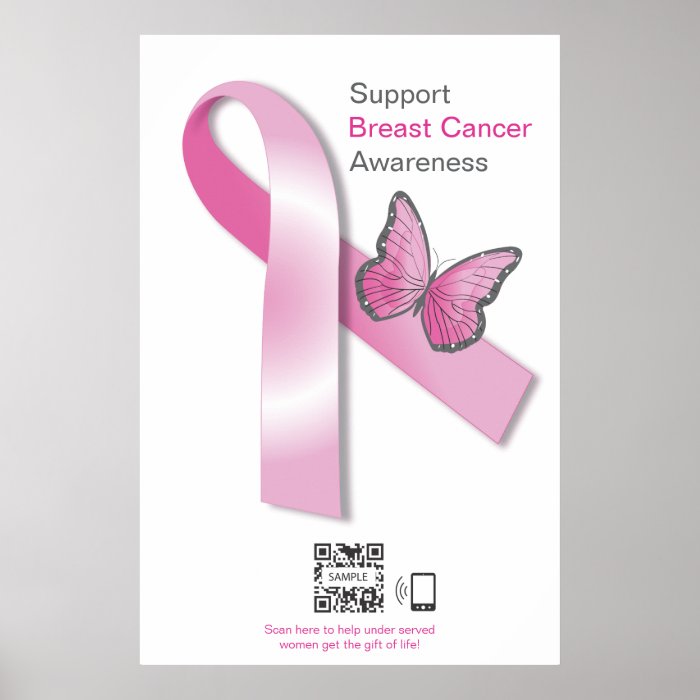Poster Template Breast Cancer Awareness