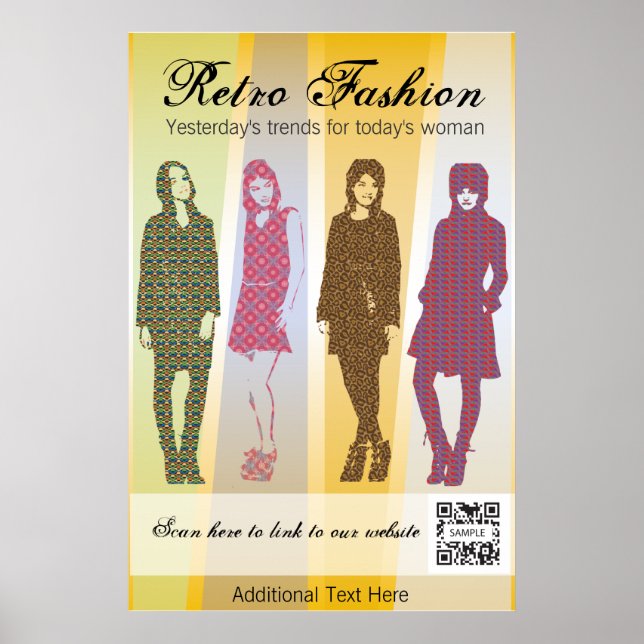 Poster Template Retro Fashion (Front)
