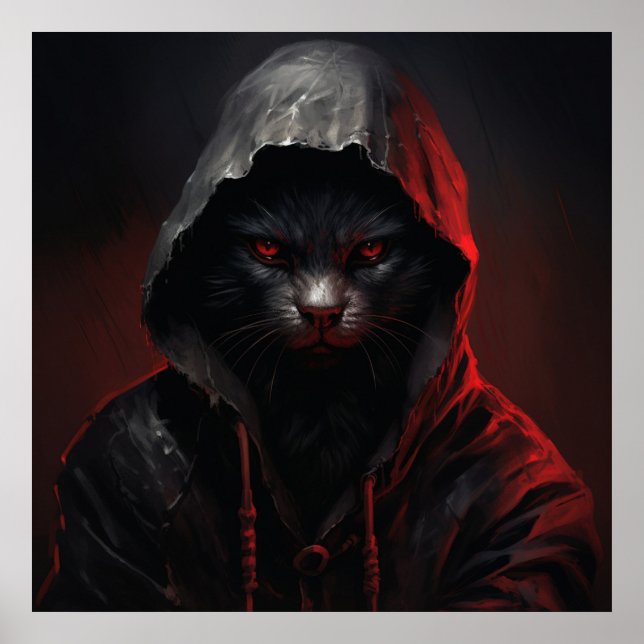 Poster Terrifying Cat Moments (Front)