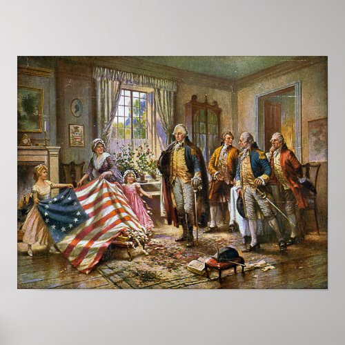 Poster The Birth of Old Glory Percy Moran