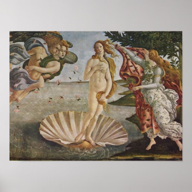 Poster The Birth of Venus Sandro Botticelli (Front)