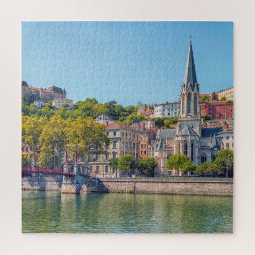 Poster The colors of Lyon Jigsaw Puzzle