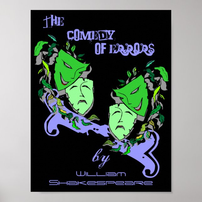Poster The Comedy of Errors By William Shakespeare (Front)