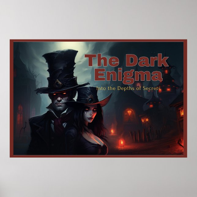 Poster The Dark Enigma (Front)