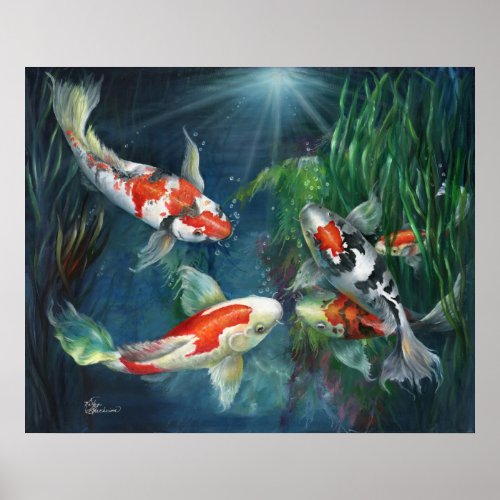 Poster _ The Koi Pond