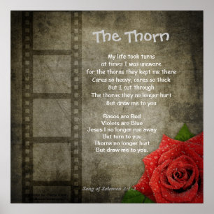 Poster-- The Thorn Poster