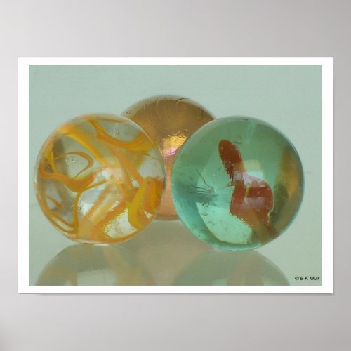 Poster _ Three Marbles