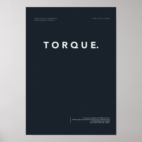 Poster Torque