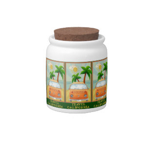 Poster:Travel California Candy Jar