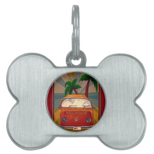 PosterTravel California Pet ID Tag