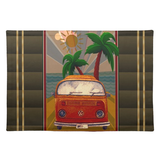 Poster:Travel California Placemat (Front)