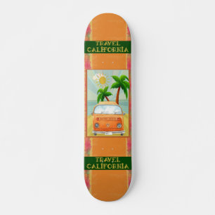 Poster:Travel California Skateboard